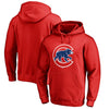 Chicago Cubs Big & Tall Primary Team Logo Pullover Hoodie - Red