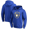 Milwaukee Brewers Big & Tall Primary Team Logo Pullover Hoodie - Royal