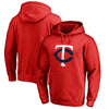 Minnesota Twins Big & Tall Primary Team Logo Pullover Hoodie - Red