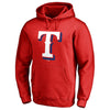 Texas Rangers Big & Tall Primary Team Logo Pullover Hoodie - Red