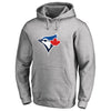 Toronto Blue Jays Big & Tall Primary Team Logo Pullover Hoodie - Ash
