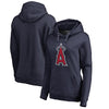 Los Angeles Angels Women's Plus Sizes Primary Logo Pullover Hoodie