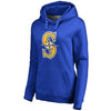 Seattle Mariners Women's Plus Sizes Primary Logo Pullover Hoodie