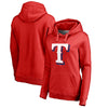 Texas Rangers Women's Plus Sizes Primary Logo Pullover Hoodie