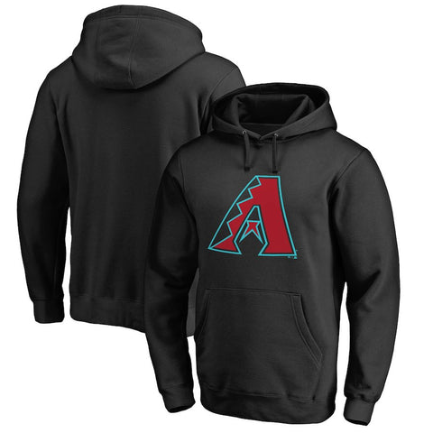 Arizona Diamondbacks Big & Tall Primary Team Logo Pullover Hoodie - Black
