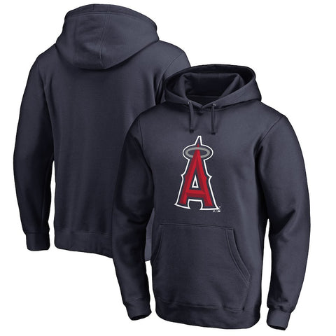 Los Angeles Angels Big & Tall Primary Team Logo Pullover Hoodie - Navy