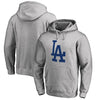 Los Angeles Dodgers Big & Tall Primary Team Logo Pullover Hoodie - Ash