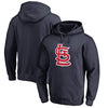 St. Louis Cardinals Big & Tall Primary Team Logo Pullover Hoodie - Navy