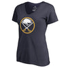 Buffalo Sabres Women's Primary Logo Plus Size T-Shirt - Navy