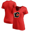 Calgary Flames Women's Primary Logo Plus Size T-Shirt