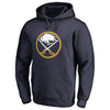 Buffalo Sabres   Big & Tall Primary Logo Pullover Hoodie - Ash
