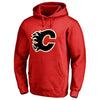 Calgary Flames   Big & Tall Primary Logo Pullover Hoodie - Ash