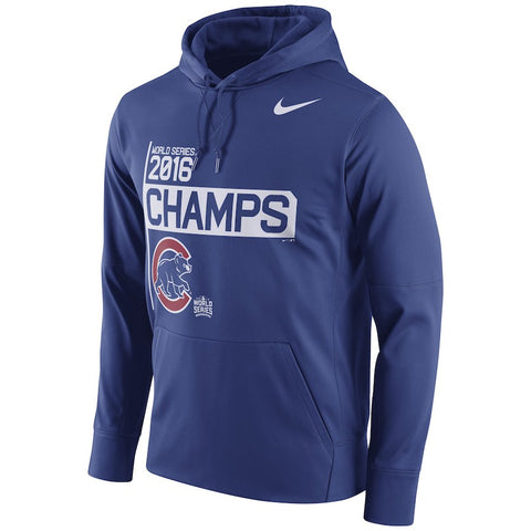 Chicago Cubs 2016 World Series Champions Celebration Performance Hoodie