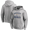 Kansas City Royals Big & Tall Victory Arch Pullover Hoodie- Ash