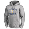 San Diego Padres Big & Tall Victory Arch Pullover Hoodie- Ash