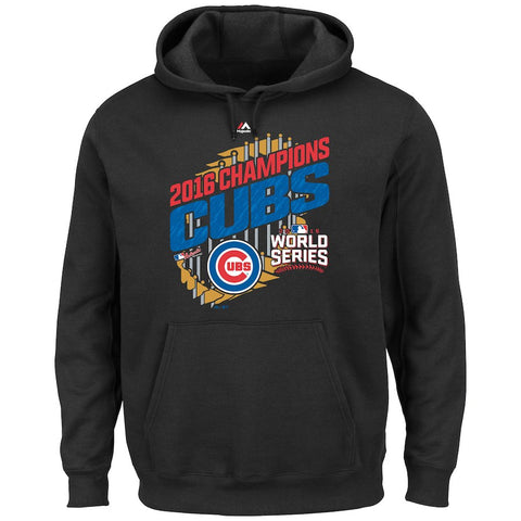 Chicago Cubs Majestic 2016 World Series Champions Parade Hoodie - Black