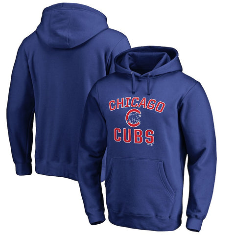 Chicago Cubs Victory Arch Big & Tall Pullover Hoodie - Royal