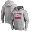 Cleveland Indians Big & Tall Victory Arch Pullover Hoodie- Ash