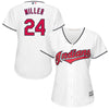 Andrew Miller Cleveland Indians Majestic Women's Home Cool Base Jersey - White