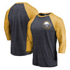 Buffalo Sabres   Refresh Shift 3/4-Sleeve Raglan T-Shirt - Navy/Gold
