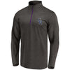 Colorado Rockies   Overtime Buzzer Quarter-Zip Pullover Jacket - Black
