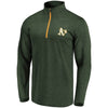 Oakland Athletics   Overtime Buzzer Quarter-Zip Pullover Jacket - Green