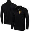 Pittsburgh Pirates   Overtime Buzzer Quarter-Zip Pullover Jacket - Black