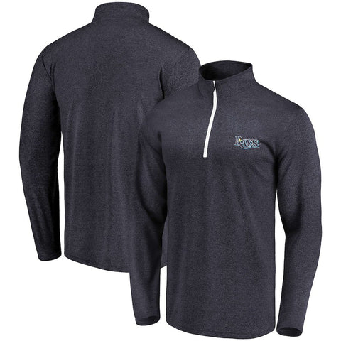 Tampa Bay Rays   Overtime Buzzer Quarter-Zip Pullover Jacket - Navy