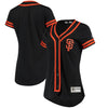 San Francisco Giants Majestic Women's Absolute Victory Fashion Team Jersey - Black/Orange