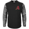 Arizona Diamondbacks Majestic Authentic Collection On-Field Tech Fleece Therma Base Pullover Sweatshirt