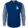 Los Angeles Dodgers Majestic Authentic Collection On-Field Tech Fleece Pullover Sweatshirt - Royal