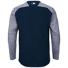 Tampa Bay Rays Majestic Authentic Collection On-Field Tech Fleece Pullover Sweatshirt - Navy