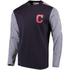 Cleveland Indians Majestic Authentic Collection On-Field Tech Fleece Pullover Sweatshirt - Navy