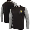 Pittsburgh Pirates Majestic Authentic Collection On-Field Tech Fleece Pullover Sweatshirt - Black