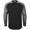 Colorado Rockies Majestic Authentic Collection On-Field Tech Fleece Pullover Sweatshirt - Black