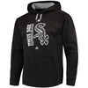 Chicago White Sox Majestic Authentic Collection Team Icon Streak Fleece Pullover Hoodie - Black/Gray