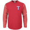 Texas Rangers Majestic Authentic Collection On-Field Tech Fleece Pullover Sweatshirt