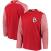 St. Louis Cardinals Majestic Authentic Collection On-Field Tech Fleece Pullover Sweatshirt - Red