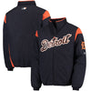 Detroit Tigers Majestic On-Field Therma Base Thermal Full-Zip Jacket - Navy/Orange