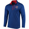 Chicago Cubs Majestic Half-Zip Pullover Top - Royal