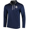 San Diego Padres Majestic Half-Zip Pullover Top - Navy