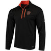 San Francisco Giants Majestic Half-Zip Pullover Top - Black