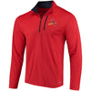 St. Louis Cardinals Majestic Half-Zip Pullover Top - Red