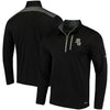 Chicago White Sox Majestic Half-Zip Pullover Top - Black