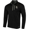 Chicago White Sox Majestic Half-Zip Pullover Top - Black