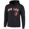 Baltimore Orioles Majestic Come Back Win Fleece Full-Zip Hoodie - Black