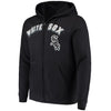 Chicago White Sox Majestic Come Back Win Fleece Full-Zip Hoodie - Black