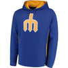 Seattle Mariners Majestic Cooperstown Left/Righty Pullover Hoodie - Royal