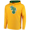 Oakland Athletics Majestic Cooperstown Left/Righty Pullover Hoodie - Yellow/Green