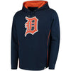 Detroit Tigers Majestic Lefty/Righty Pullover Hoodie - Navy